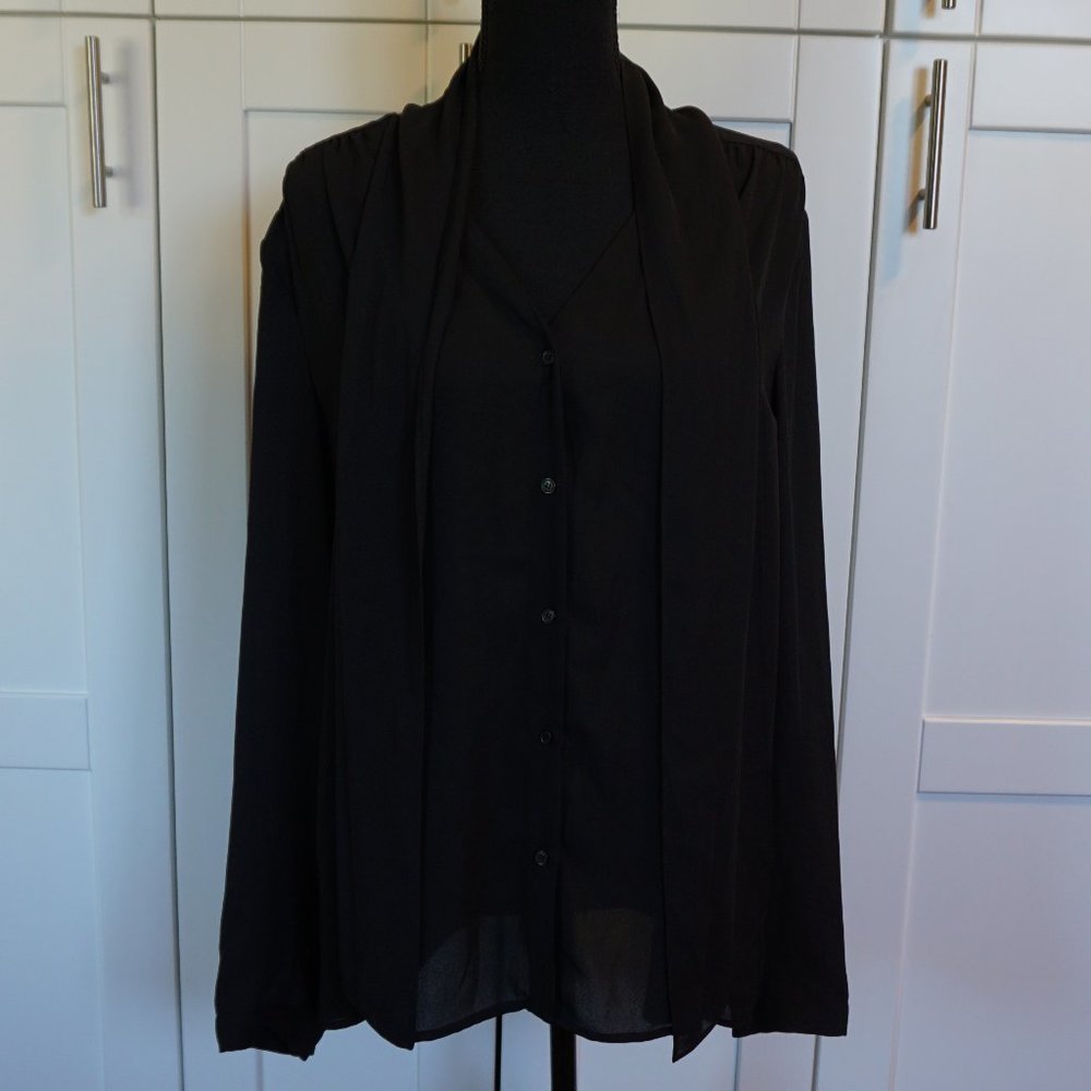 Halogen Button Down Blouse Size L - image 1